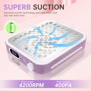 Rechargeable Nail Dust Collector - CS503-X19