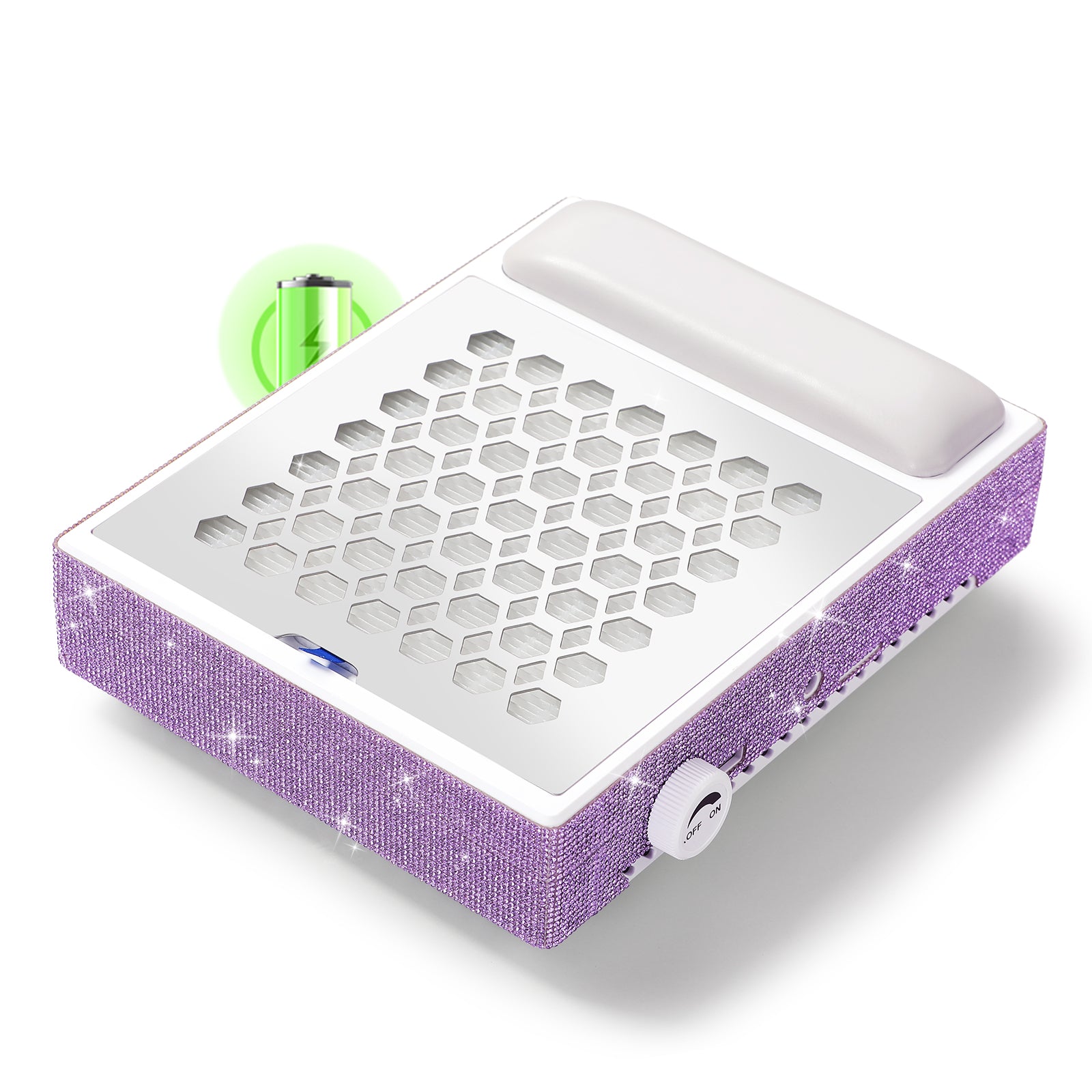 Rechargeable 550PA Nail Dust Collector - CS502