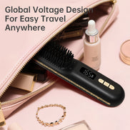 Cordless Hair Straightener Brush 9600mAh - CS2306-X118
