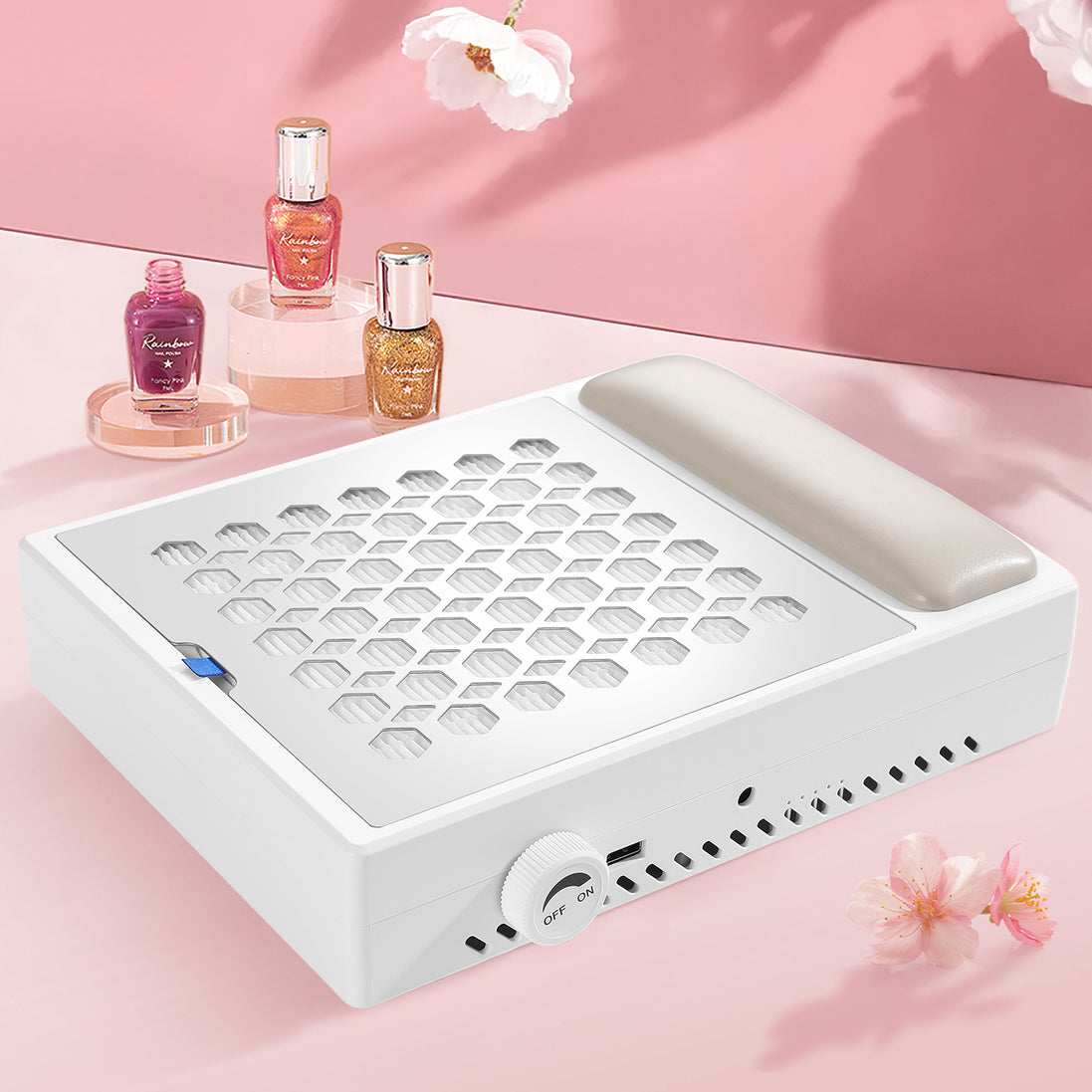 Rechargeable 650PA Nail Dust Collector - CS502-X12