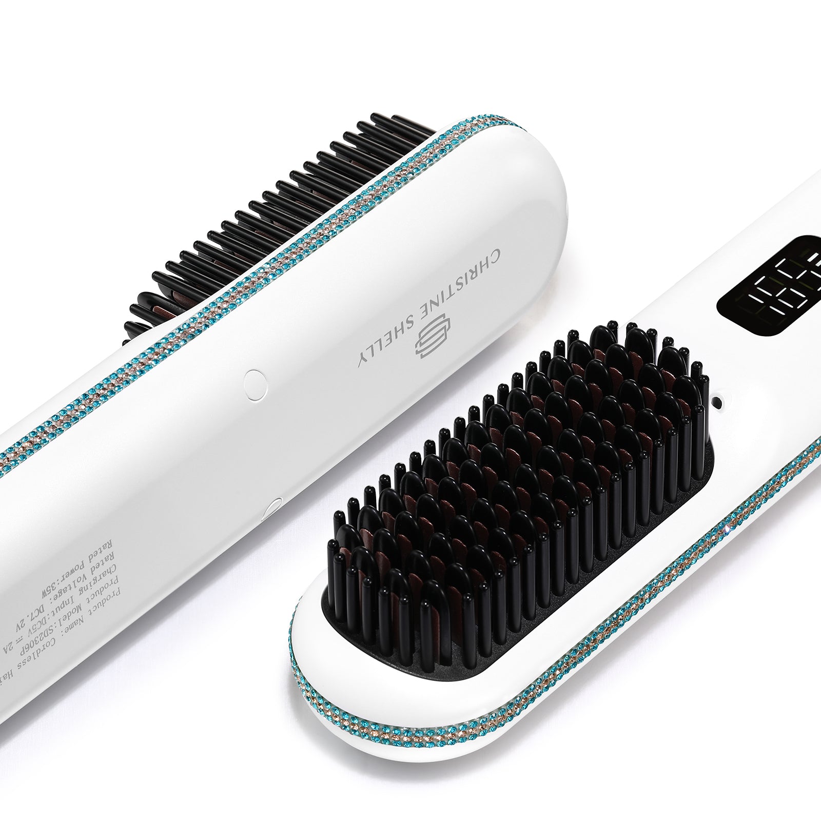 Cordless Hair Straightener Brush 9600mAh - CS2306
