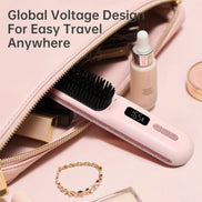 Cordless Hair Straightener Brush 9600mAh - CS2306-X910