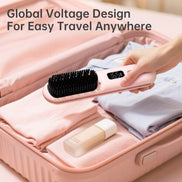 Cordless Hair Straightener Brush 9600mAh - CS2306-X910