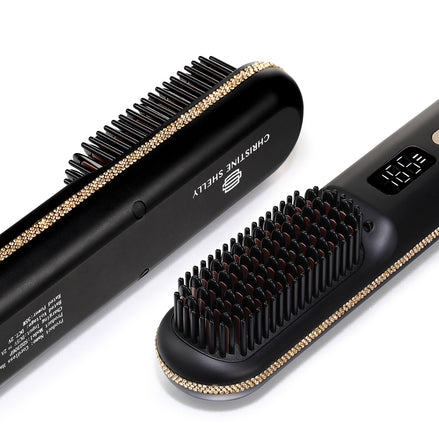 Cordless Hair Straightener Brush 9600mAh - CS2306-X118