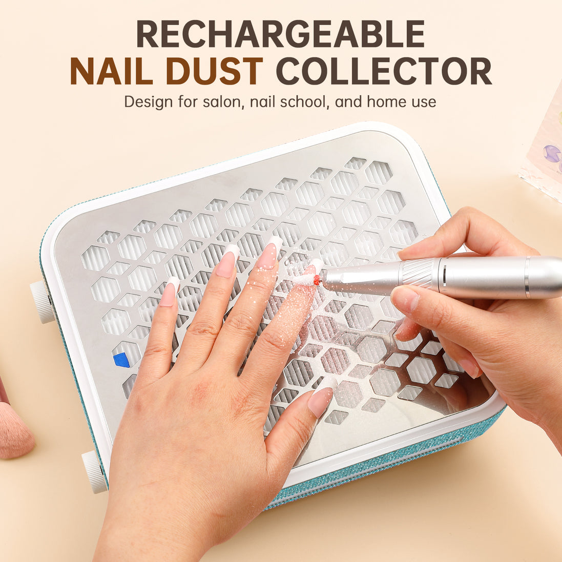 Rechargeable Nail Dust Collector - CS503-X15