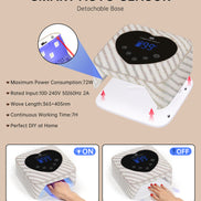 Rechargeable UV Nail Lamp - CSX20-X07
