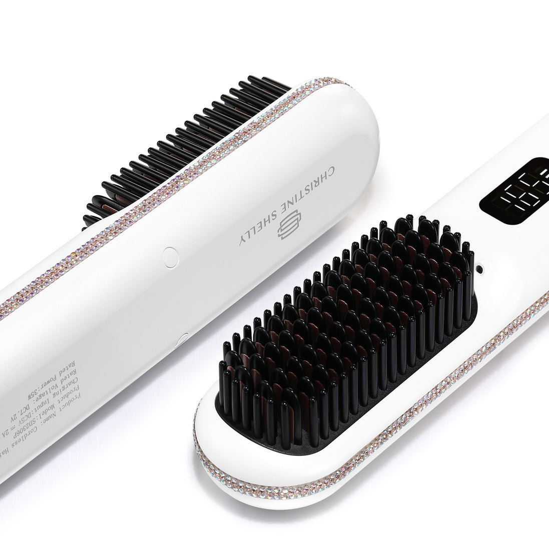 Cordless Hair Straightener Brush 9600mAh - CS2306-X202