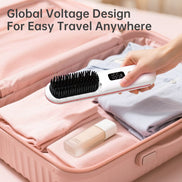 Cordless Hair Straightener Brush 9600mAh - CS2306-X210
