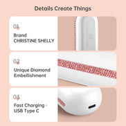 Cordless Hair Straightener Brush 9600mAh - CS2306-X210
