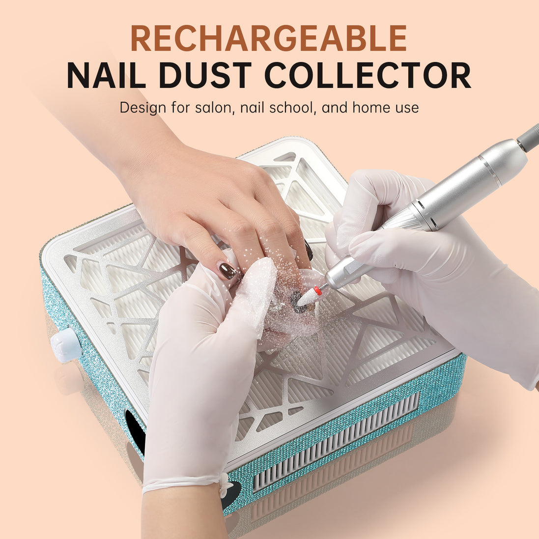 Plug-in Nail Dust Collector 4000RPM - CSX10-C15