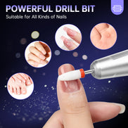 Rechargeable 35000RPM Electric Nail Drill - CS809