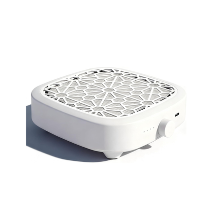 Rechargeable Nail Dust Collector White- CS9