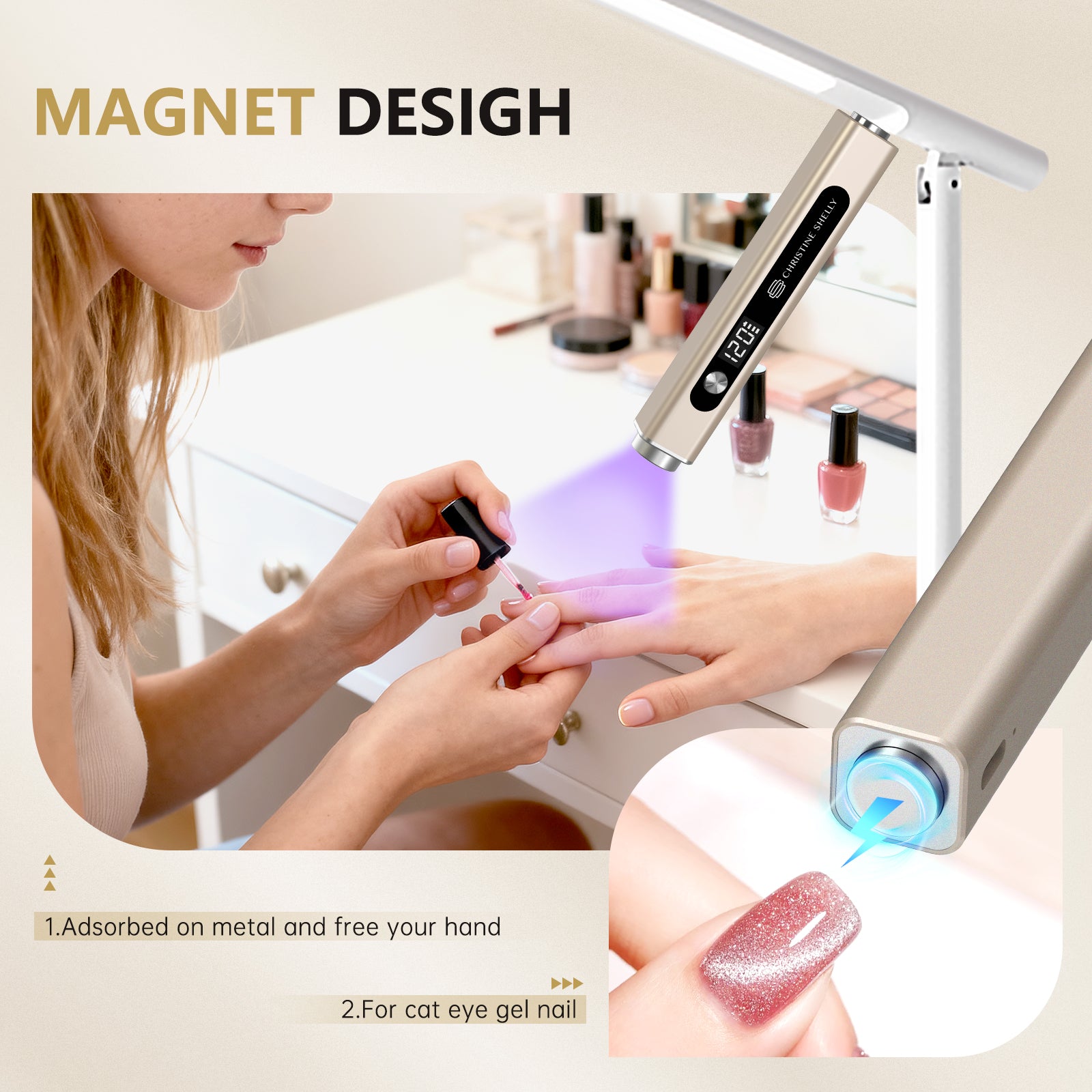 Handheld UV-Nagellampe - CSC21