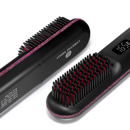 Cordless Hair Straightener Brush 9600mAh - CS2306-X104