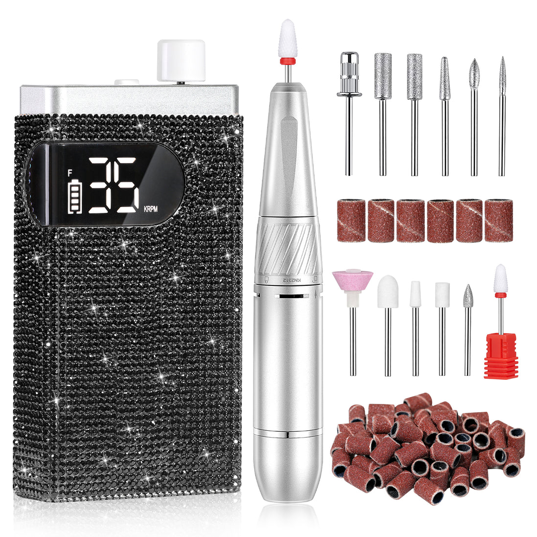 Rechargeable 35000RPM Electric Nail Drill - CS809