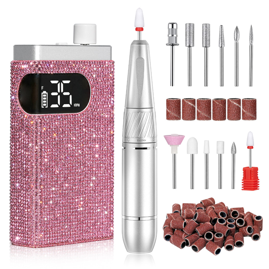 Rechargeable 35000RPM Electric Nail Drill - CS809