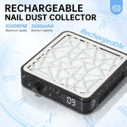 Rechargeable Nail Dust Collector 4000RPM - CSX10-X01