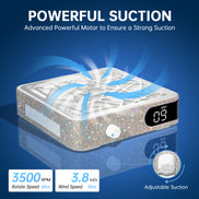 Rechargeable Nail Dust Collector 4000RPM - CSX10-X02