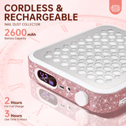 Rechargeable Nail Dust Collector - CS503-X10