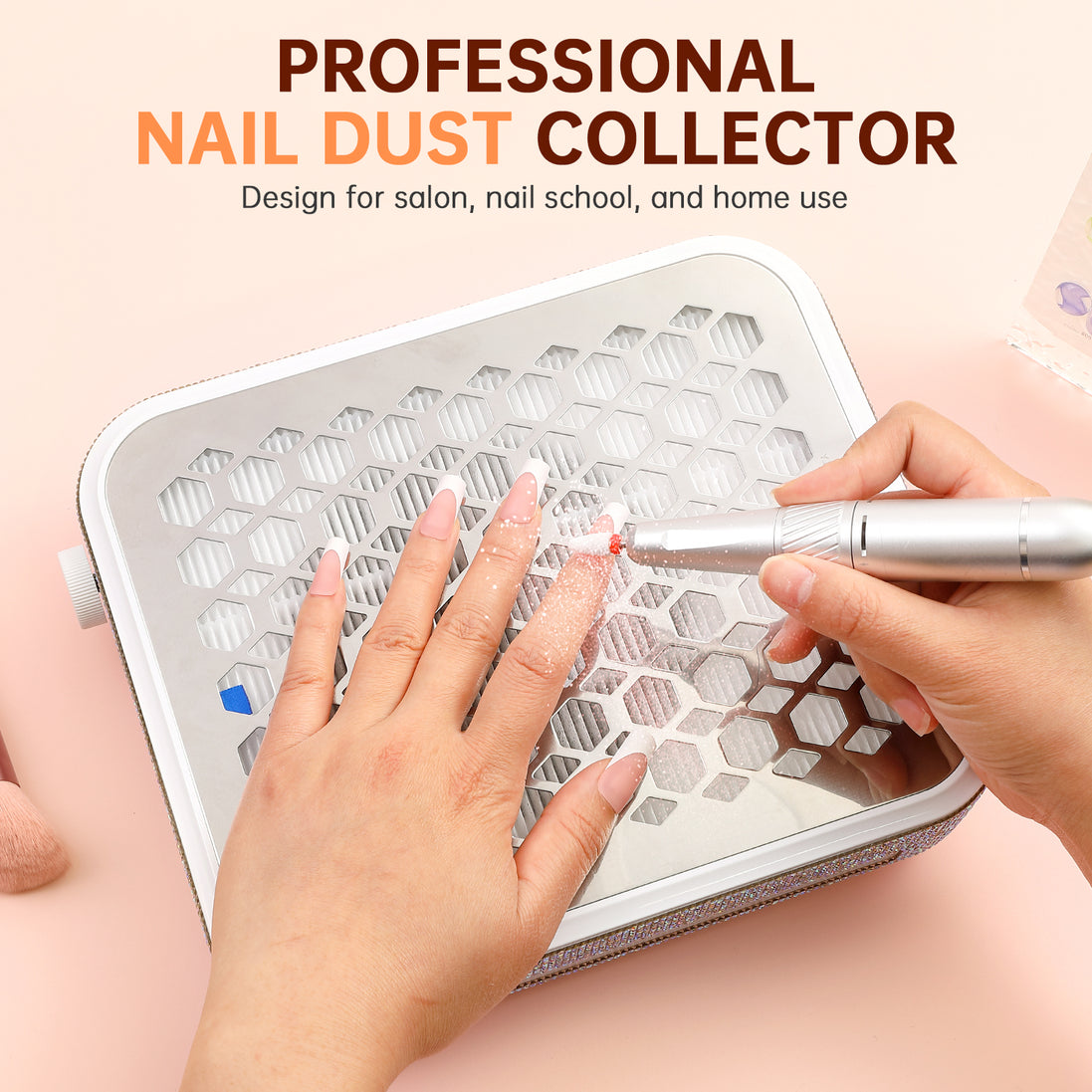 Rechargeable Nail Dust Collector - CS503-X02