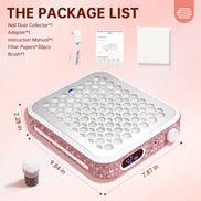 Rechargeable Nail Dust Collector - CS503-X10