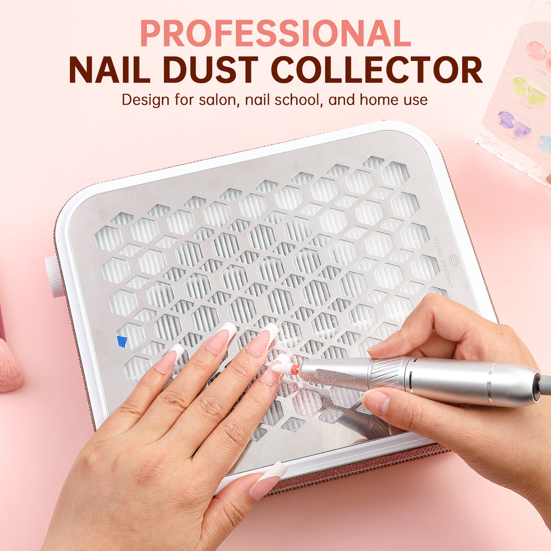 Rechargeable Nail Dust Collector - CS503-X10