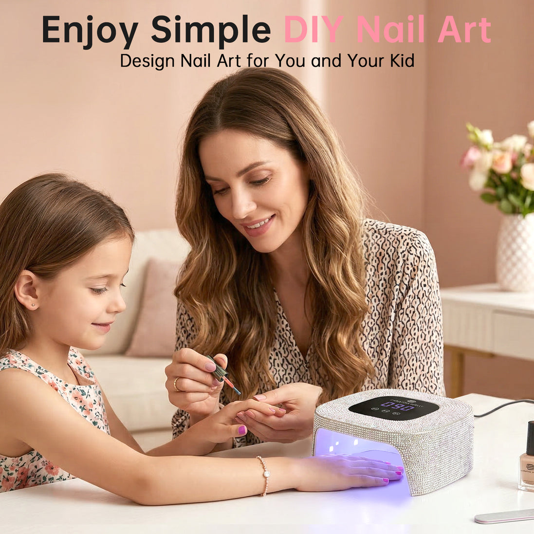 Portable Plug-in UV Nail Lamp - CS8-C02