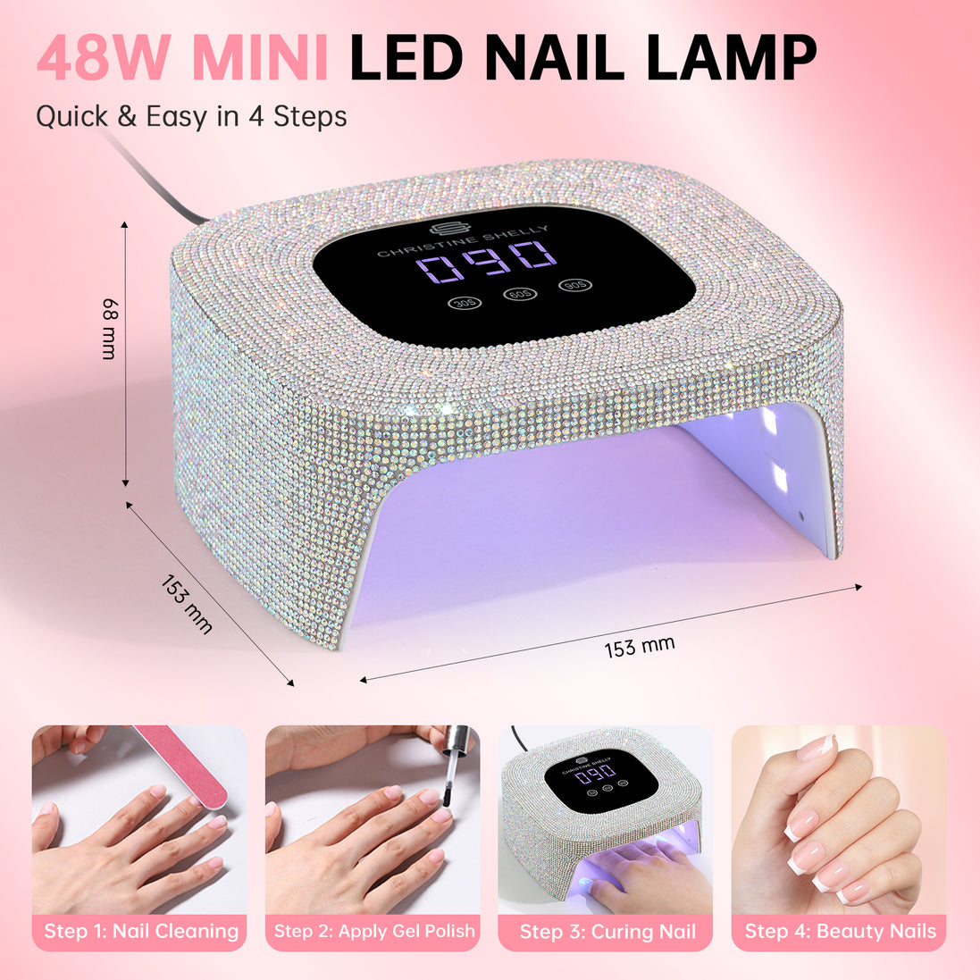 Portable Plug-in UV Nail Lamp - CS8-C02