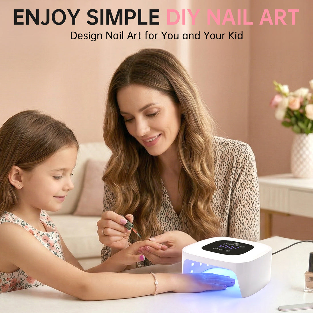 Portable Plug-in UV Nail Lamp - CS8-C12