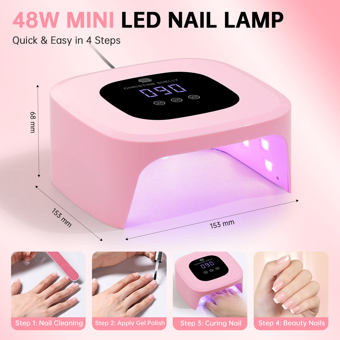 Portable Plug-in UV Nail Lamp - CS8-C09