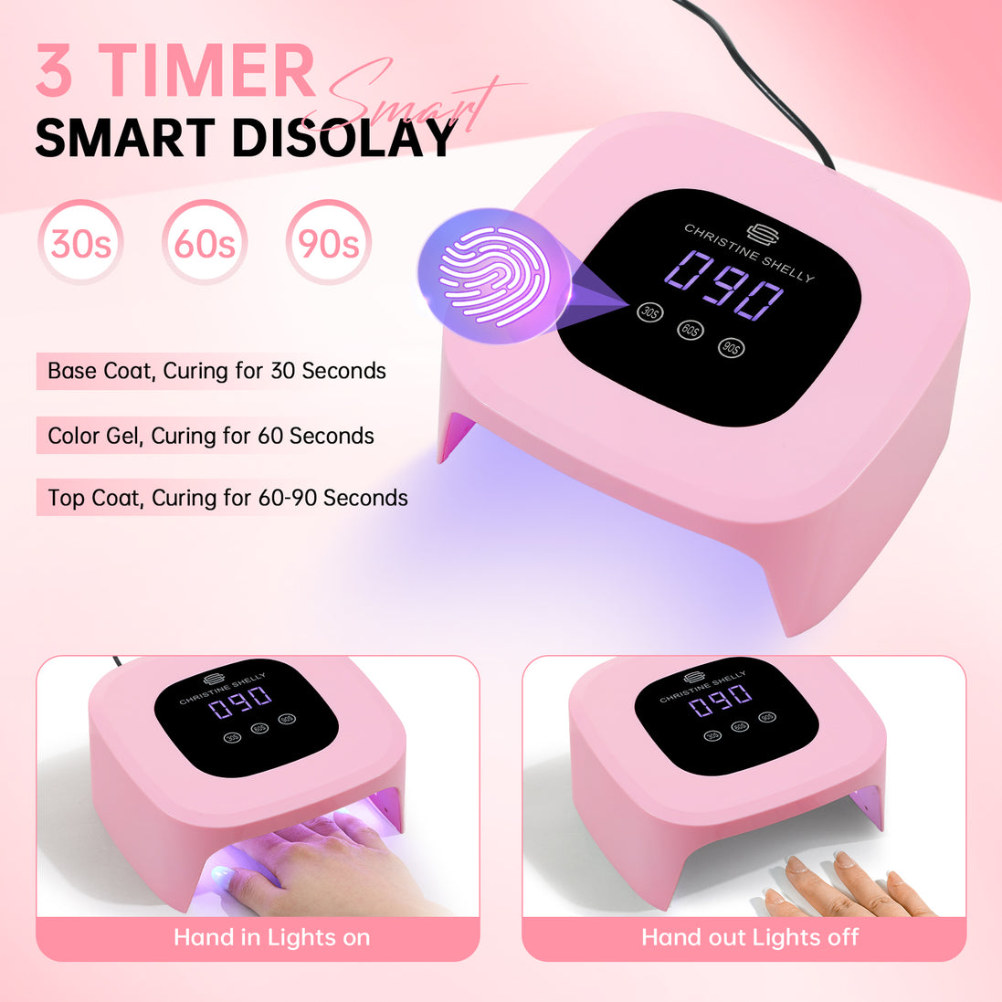 Portable Plug-in UV Nail Lamp - CS8-C09