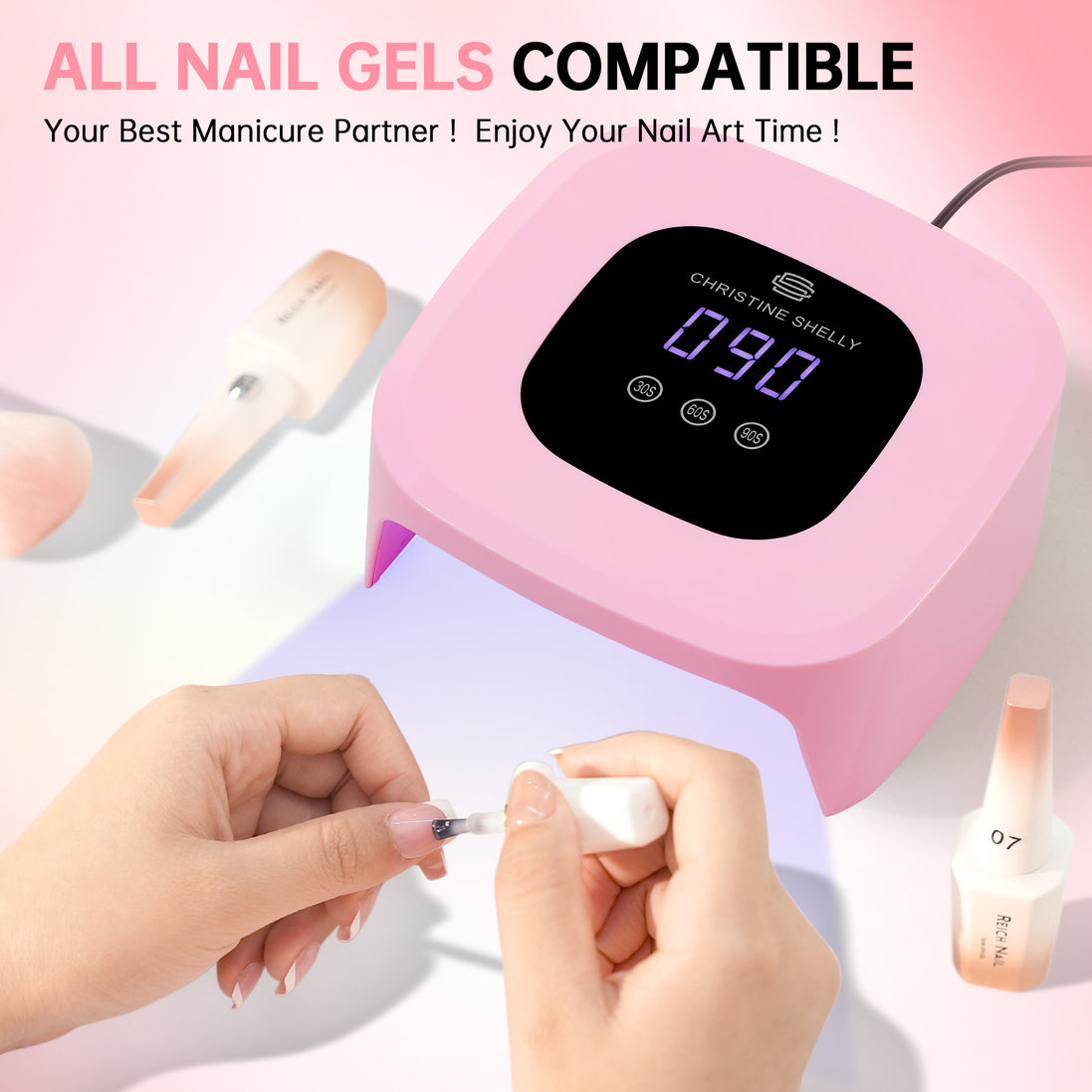 Portable Plug-in UV Nail Lamp - CS8-C09