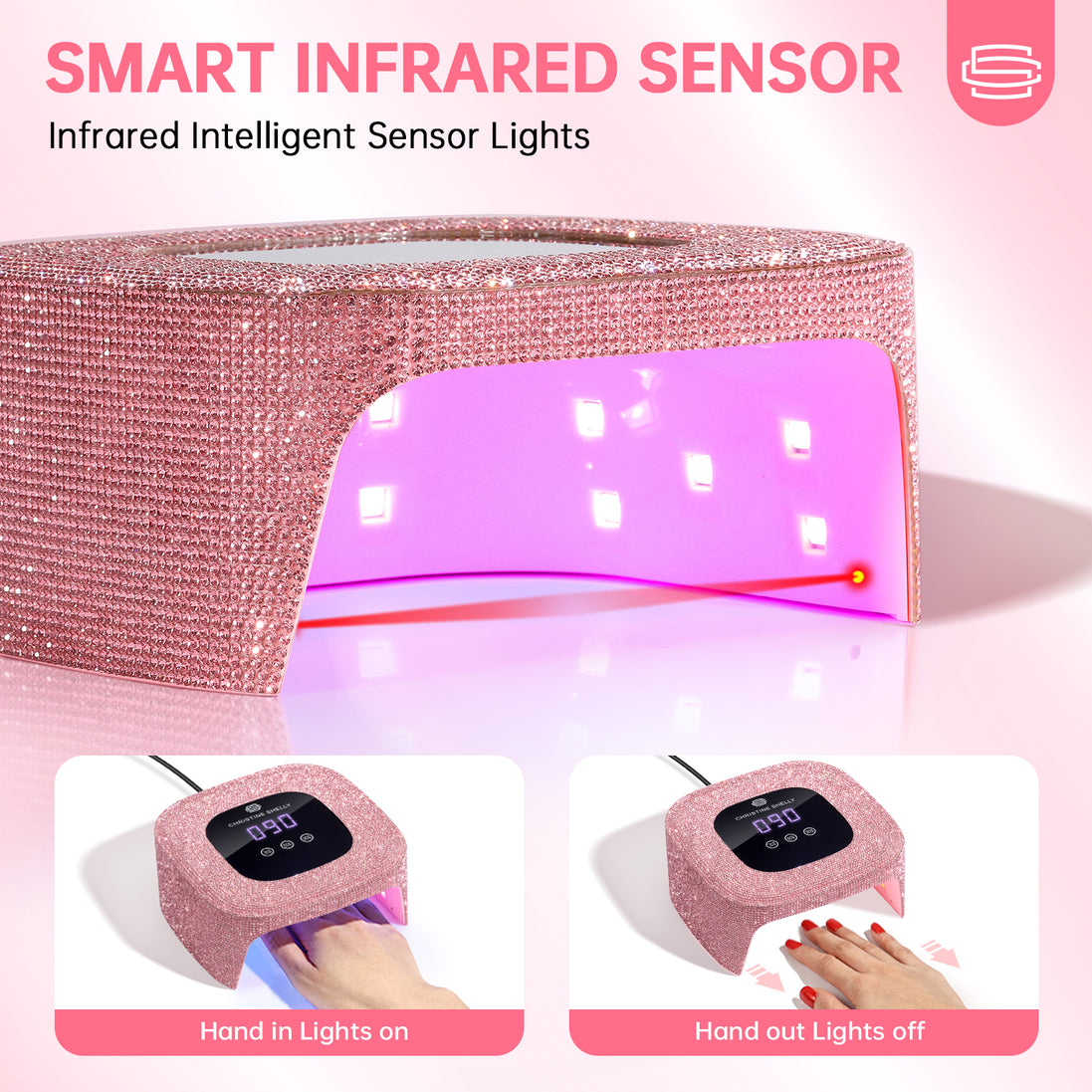 Portable Plug-in UV Nail Lamp - CS8-C10