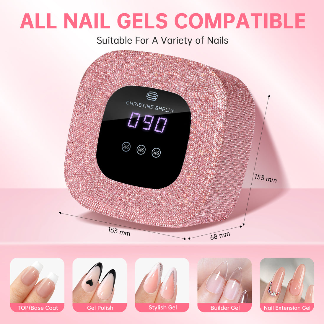 Portable Plug-in UV Nail Lamp - CS8-C10