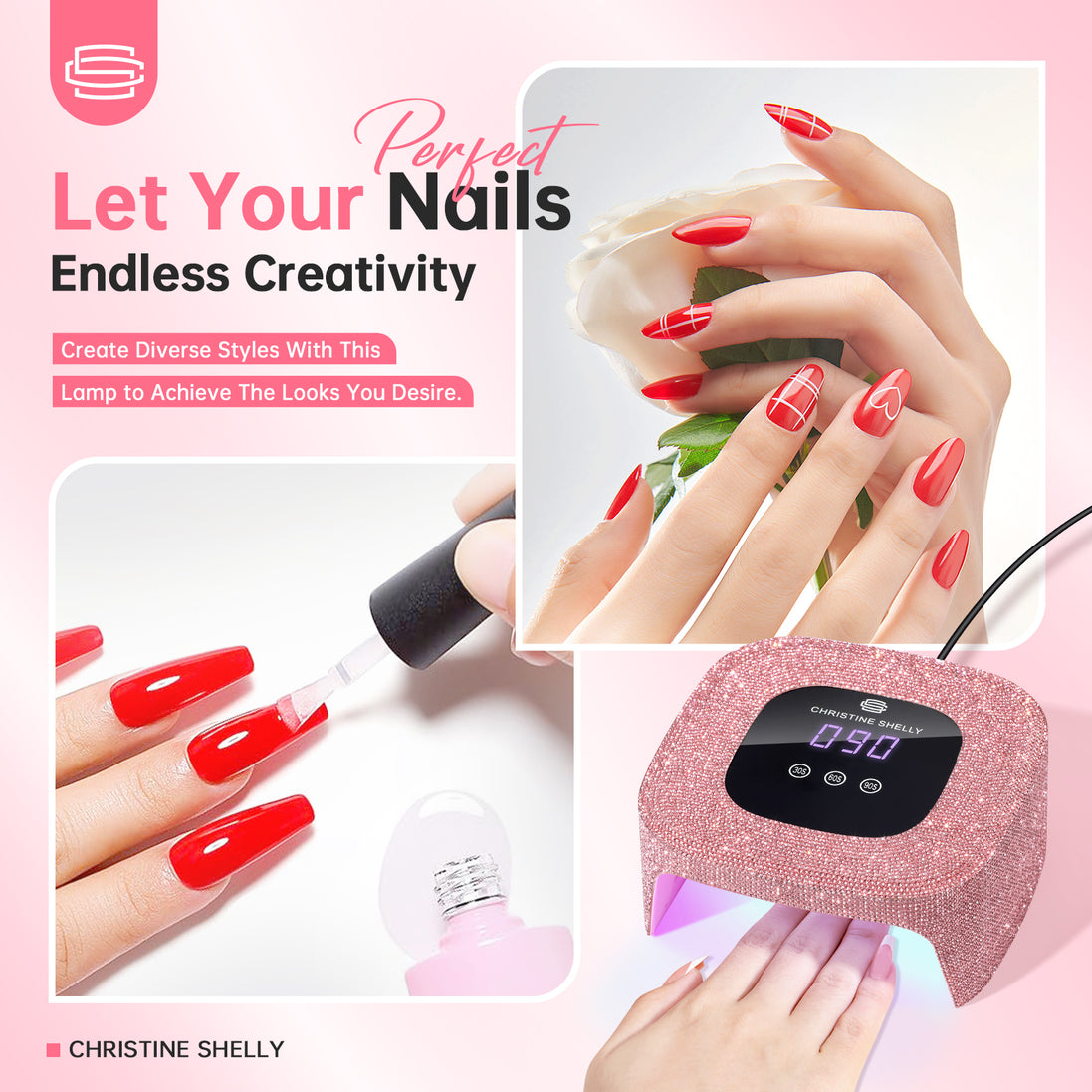 Portable Plug-in UV Nail Lamp - CS8-C10