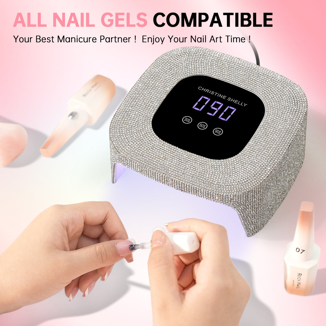 Portable Plug-in UV Nail Lamp - CS8-C03
