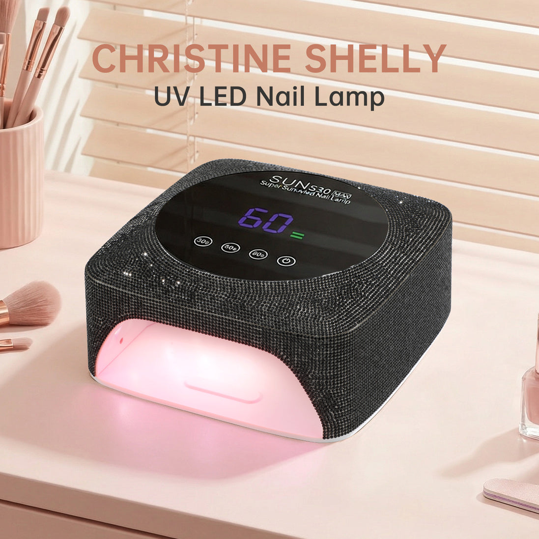 Rechargeable 96W UV Nail Lamp - CSS30-X01