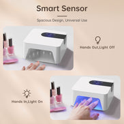 Mini Rechargeable UV Nail Lamp - CSH10mini
