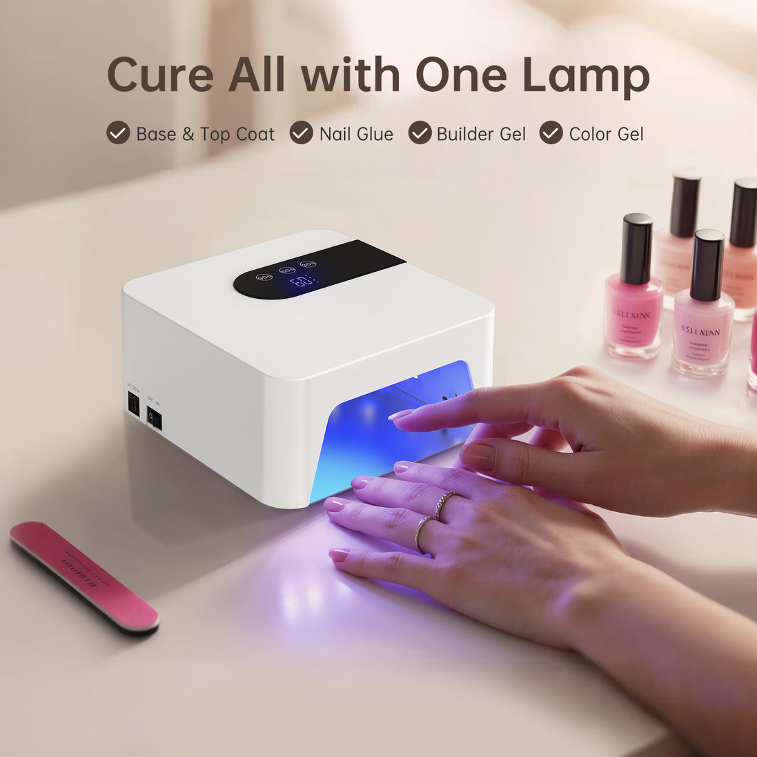 Mini Rechargeable UV Nail Lamp - CSH10mini