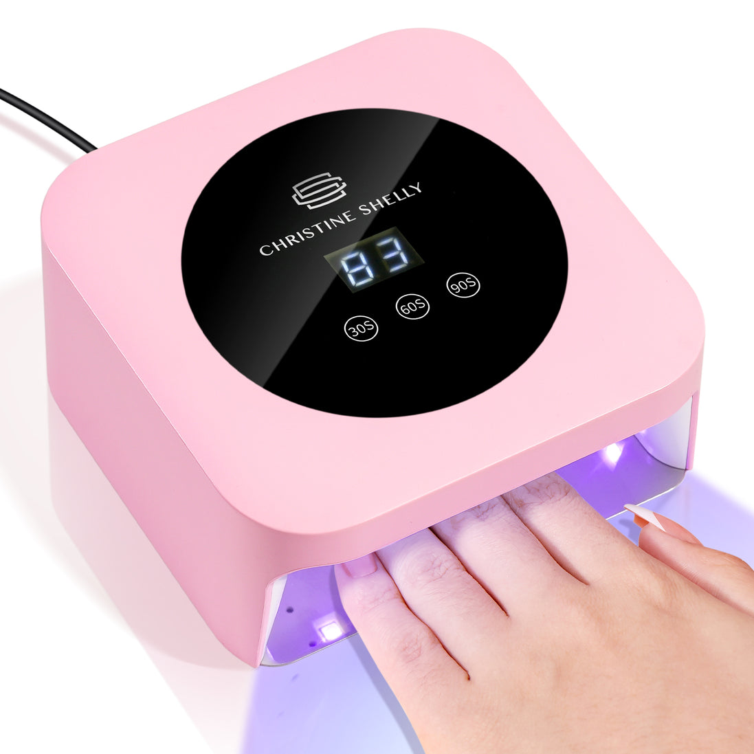 48W Plug-in UV Nail Lamp AB Rhinestones- CSH12