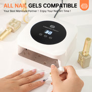 48W Plug-in UV Nail Lamp White- CSH12