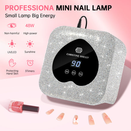 48W Plug-in UV Nail Lamp Heart- CSH13