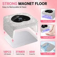 48W Plug-in UV Nail Lamp Heart- CSH13