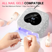 48W Plug-in UV Nail Lamp Heart- CSH13