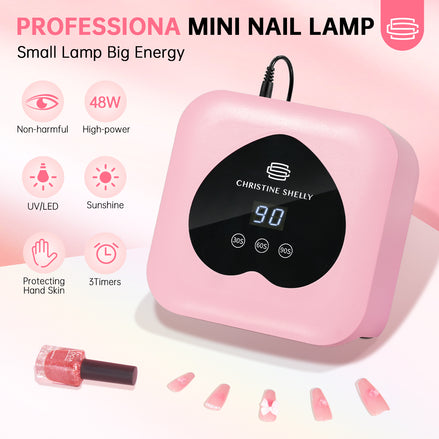 48W Plug-in UV Nail Lamp Heart- CSH13