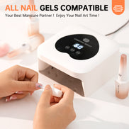 48W Plug-in UV Nail Lamp Heart- CSH13