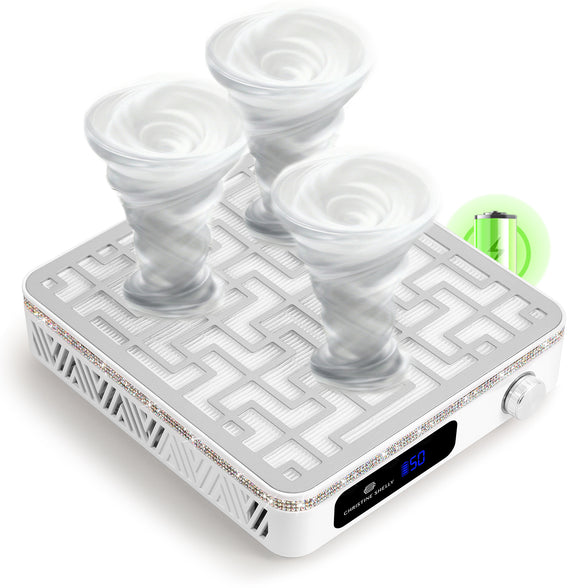 Triple Turbo Fan Rechargeable Nail Dust Collector - CS602-X02