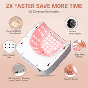 Rechargeable 96W UV Nail Lamp - CSS30-X02