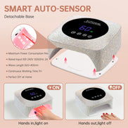 Rechargeable 96W UV Nail Lamp - CSS30-X02