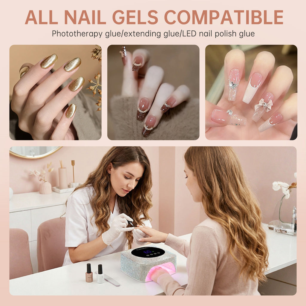 Rechargeable 96W UV Nail Lamp - CSS30